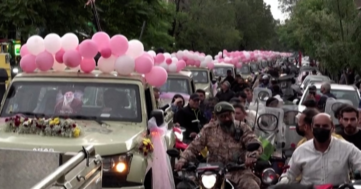 Mass Weddings Amid Military Gear: Iran Pushes Patriotism Imagery