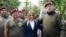 Bivši pripadnici JSO u društvu Milice Đurđević Stamenkovski, ministarke za rad, zapošljavanje, boračka i socijalna pitanja Republike Srbije.