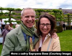 Мер міста Крайнем Бертран Воке з дружиною Джулією, Бельгія