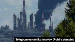 Уфадағы мұнай зауытына шабуыл. 5 тамыз 2026 жыл. 