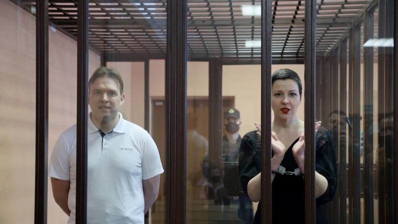 Dy figura të opozitës bjelloruse dënohen me burgime të gjata