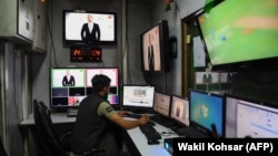 The Khurshid TV station in Kabul has been targeted in the past.