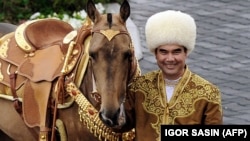 Turkmenistan's regime remained tight-lipped recently when President Gurbanguly Berdymukhammedov mysteriously disappeared from public view, prompting speculation that he may have died. (file photo)