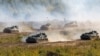 На вайсковым палігоне ў Муліне Ніжагародзкай вобласьці, дзе беларускія танкісты праходзілі навучаньне
