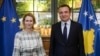 Shefja e politikës së jashtme të Bashkimit Evropian, Kaja Kallas, dhe kryeministri i Kosovës, Albin Kurti.
