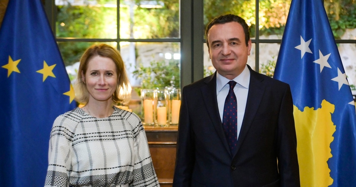 Kallas thotë se është e gatshme të presë  së shpejti  një takim të nivelit të lartë mes Kosovës e Serbisë