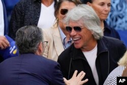  Джон Бон Джоуви на тенис шампионата U.S. Open. 8 септември 2024 година 