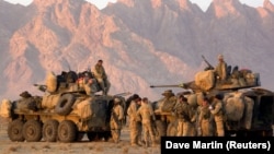 شماری از سربازان امریکایی در ولایت کندهار 