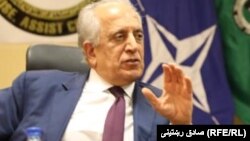 د افغانستان د سولې لپاره د امریکا د بهرنیو چارو د وزارت ځانګړی استازی زلمی خلیلزاد 