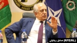 د افغانستان د سولې لپاره د امريکا د بهرنيو چارو وزارت ځانګړى استازى زلمی خلیلزاد