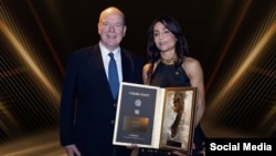 نادیه ندیم، برندۀ جایزهٔ «پای طلایی» سال ۲۰۲۵