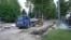 Moldova, Repair work on 31 August Street, pavement, pedestrian street, July, 2026