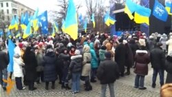 У Харкові провели мітинг «за стабільність» та «проти фашизму»