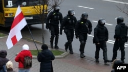 Протесты в Минске, декабрь 2020 года