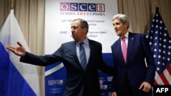 Sergei Lavrov dhe John Kerry