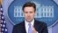 White House spokesman Josh Earnest 