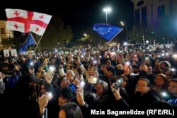 არჩევნების შედეგები საქართველოს მოქალაქეებმა 28 ოქტომბერს, რუსთაველის გამზირზე გააპროტესტეს. მათ სიტყვით მიმართეს საქართველოს პრეზიდენტმა და ოპოზიციონერმა პოლიტიკოსებმა