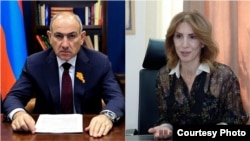 ՀՀ վարչապետ Նիկոլ Փաշինյանը և Լուսինե Ավագյանը