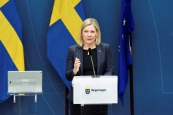 Kryeministrja suedeze, Magdalena Andersson.