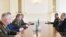 The chief of the General Staff of the Russian armed forces, General Valery Gerasimov, meets with Azerbaijani President Ilham Aliyev in Baku.