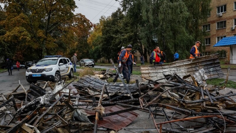 უკრაინაში მსხვერპლი და ხანძრები მოჰყვა რუსული დრონებით შეტევას