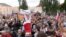 Protest la Varșovia în sprijinul judecătorilor Curții Supreme de Justiție. 3 iulie 2018 