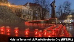 Вшанування жертв Голодомору у Львові, 27 листопада 2021 року