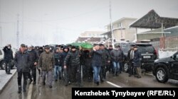 Похоронная процессия, Алматы, 26 ноября 2021 года