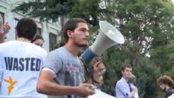 Georgians Protest Prison Violence After Abuse Scandal