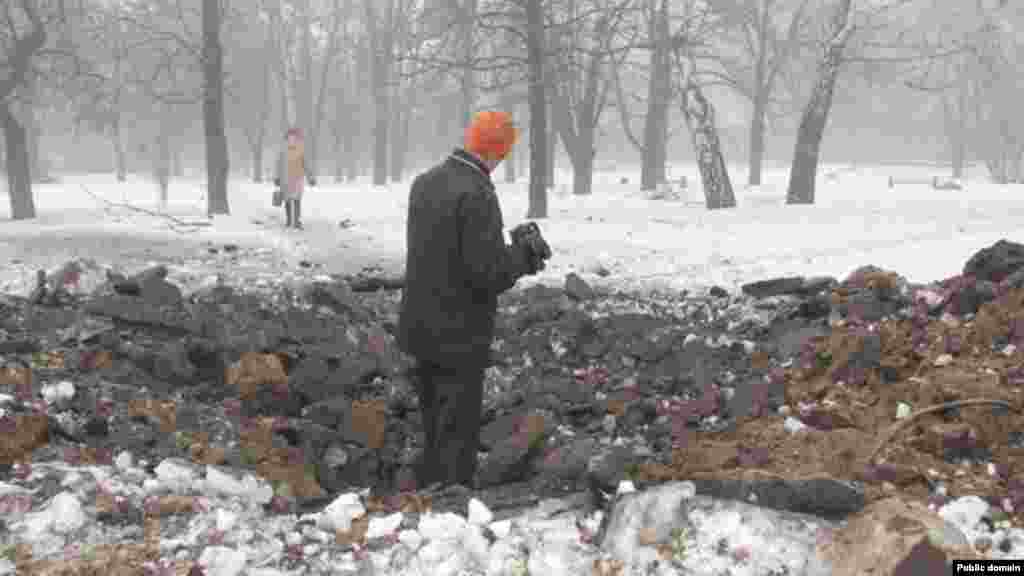 Дебальцеве після обстрілу, 19 січня 2015 року