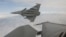 A French Air Force Dassault Rafale B fighter jet configured for air-to-air weaponry is deployed at an unspecified location in the Polish airspace during an exercise as part of NATO's Eastern Sentry operation on September 13.