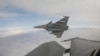 Зьнішчальнік Dassault Rafale B францускіх Вайскова-паветраных сіл. Ілюстрацыйнае фота