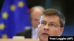 Comisarul pentru zona Euro și dialog social, Valdis Dombrovskis