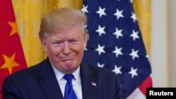 Американскиот претседател Доналд Трамп 