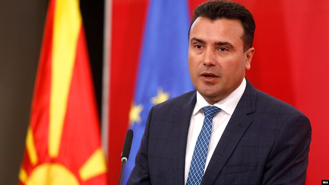 Премиерот Зоран Заев на прес-конференција во Владата