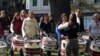 U.S.A. -- Women drumbeaters (باتالا واشینگتن Batala Washington) in Washington DC, Nov2010