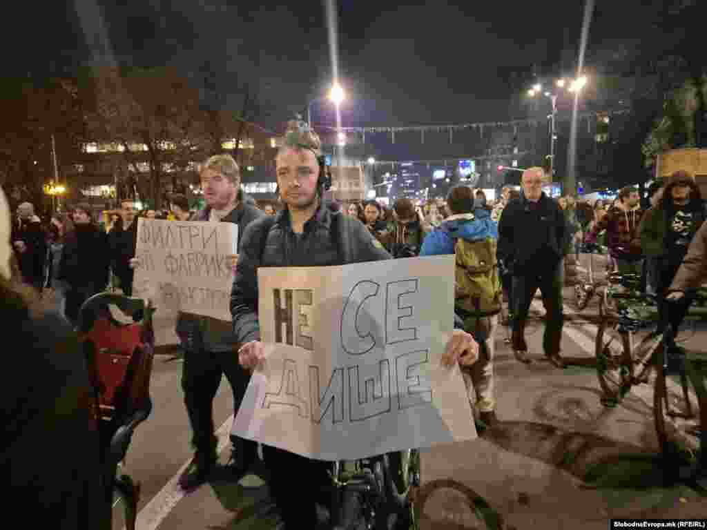 Изненадени сме колку многу луѓе излегоа да го кренат гласот за почист воздух, велат од организацијата на протестот