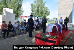 Похороны Максима Тимербаева