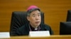 Joseph Shen Bin sanghaji püspök a Vatikánban 2024. május 21-én