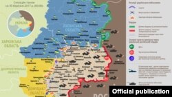 Ситуация в зоне боевых действий на Донбассе, 30 марта 2017