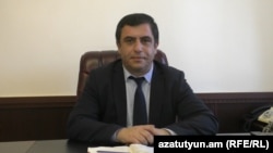 Armenia - Lori Governor Aaram Khachatrian. 