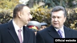 Президент України Віктор Янукович та президент Азербайджану Ільгам Алієв, Київ, 28 жовтня 2010 року