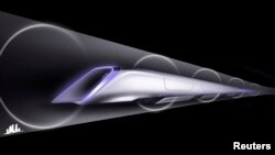 Так виглядає проект Hyperloop Ілона Маска. 