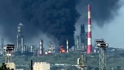 Ukrainian Drones Strike Oil Refinery Deep Inside Russia