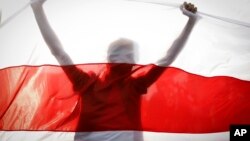 Fotografi ilustruse: Flamuri i Bjellorusisë