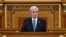 Президент Қасым-Жомарт Тоқаевтың жолдау жасап жатқан сәті. Астана, 28 қазан 2026 жыл.
