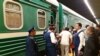 The first Dushanbe-Astana train arrived in the Kazakh capital's central railway station late on June 18.