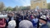 Алматыда 200дөй киши жер мыйзамына каршы митингге чыгышты 