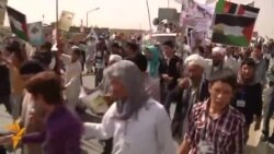 کابل: مظاهره کننده ها خواهان توقف حملات اسراییل بر غزه شدند