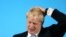 NORTHEM IRELAND - Boris Johnson, a leadership candidate for Britain's Conservative Party, gestures as he speaks during a hustings event in Belfast, Northern Ireland, July 2, 2019